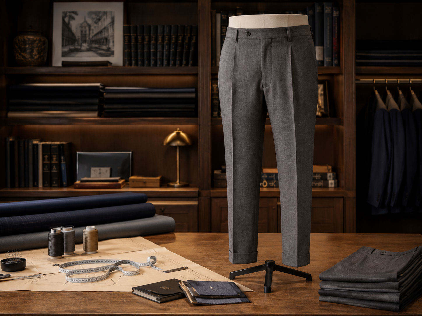 Espacio para imagen de pantalones a la medida